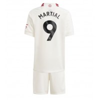 Manchester United Anthony Martial #9 Tredjedraktsett Barn 2023-24 Kortermet (+ Korte bukser)